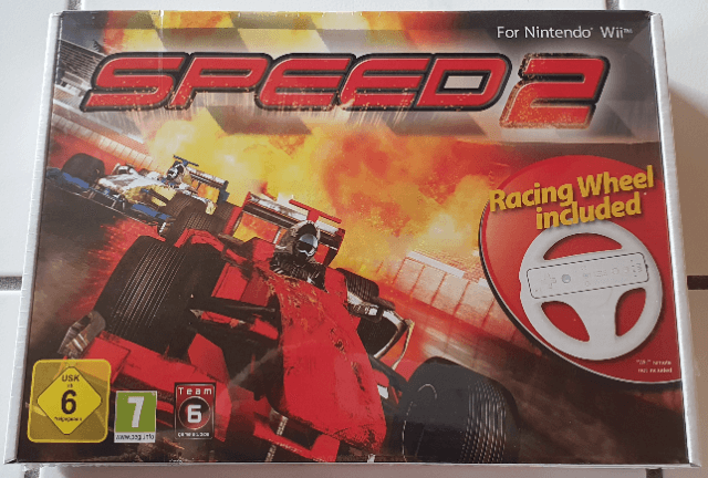 Speed 2 box art for Wii